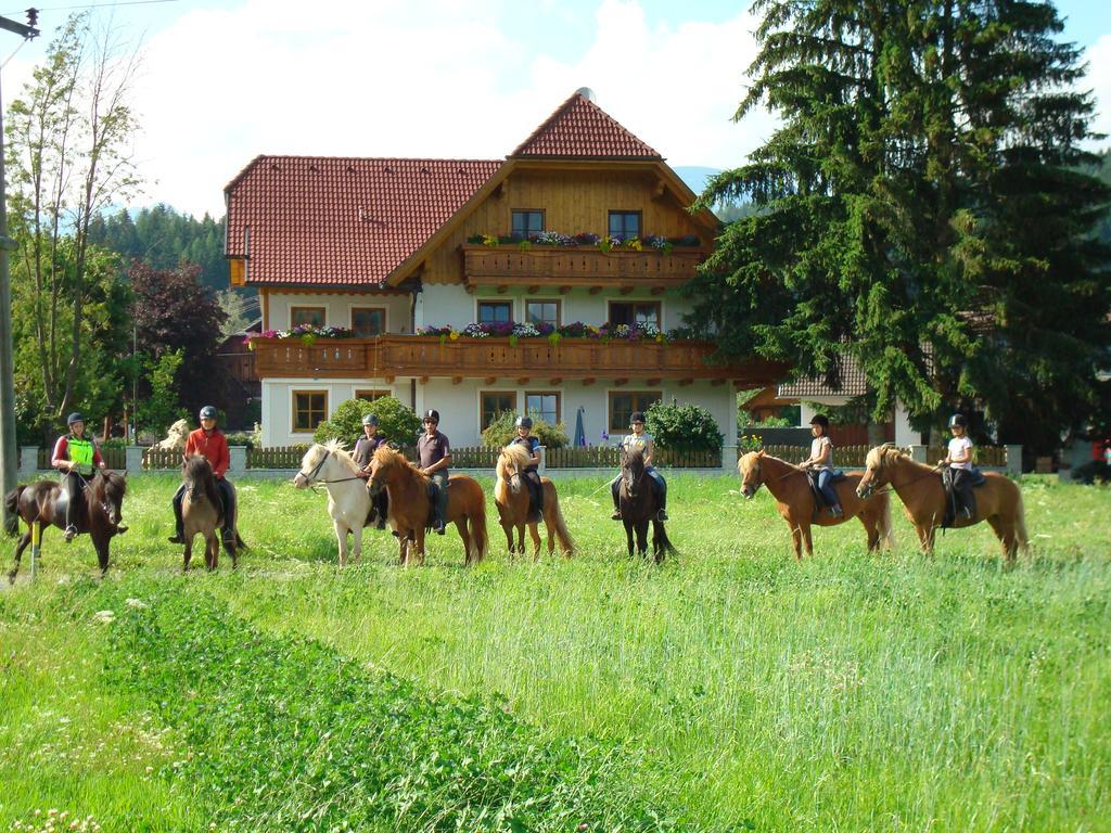 Bio Bauernhof Schoberhof Vila Sankt Andrä im Lungau Exterior foto